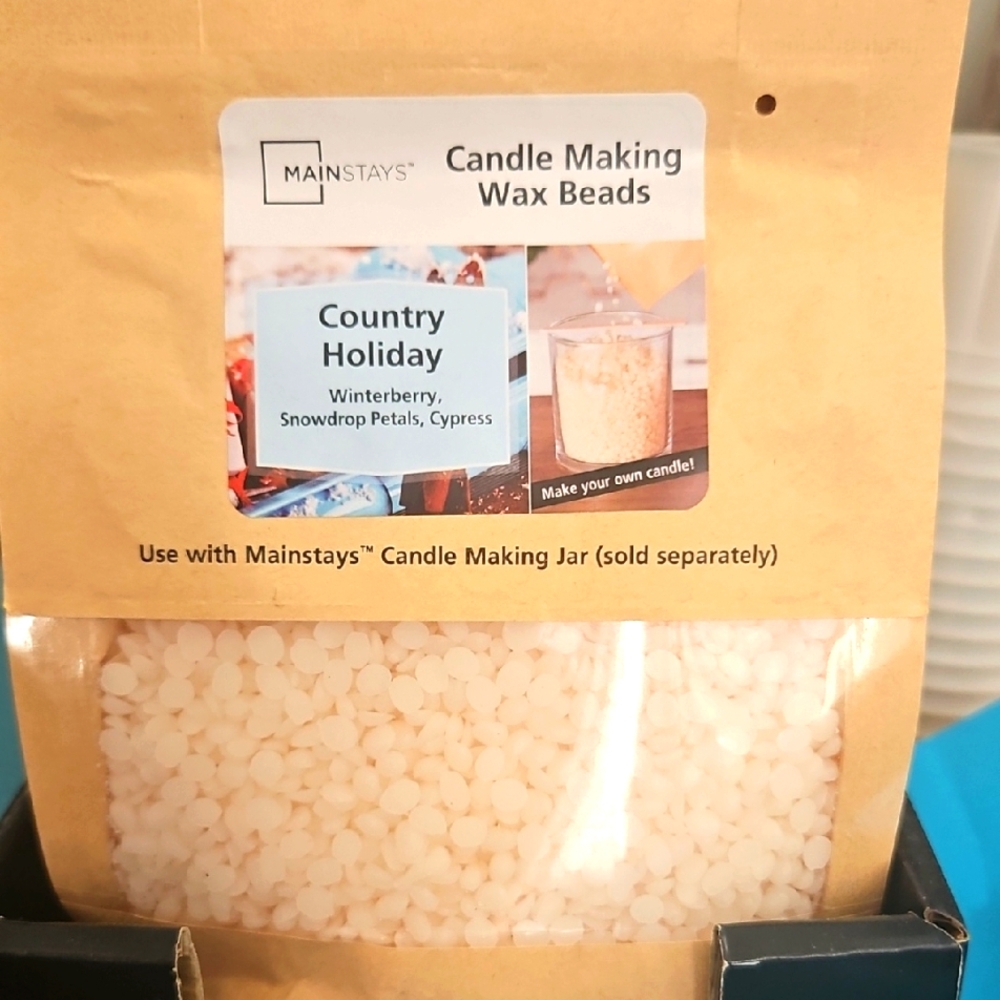 Mainstays Country Holiday Candle Wax Beads 5 10oz Bags